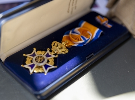 Rinze Benedictus and Joris Melkert, Officers of the Order of Orange-Nassau