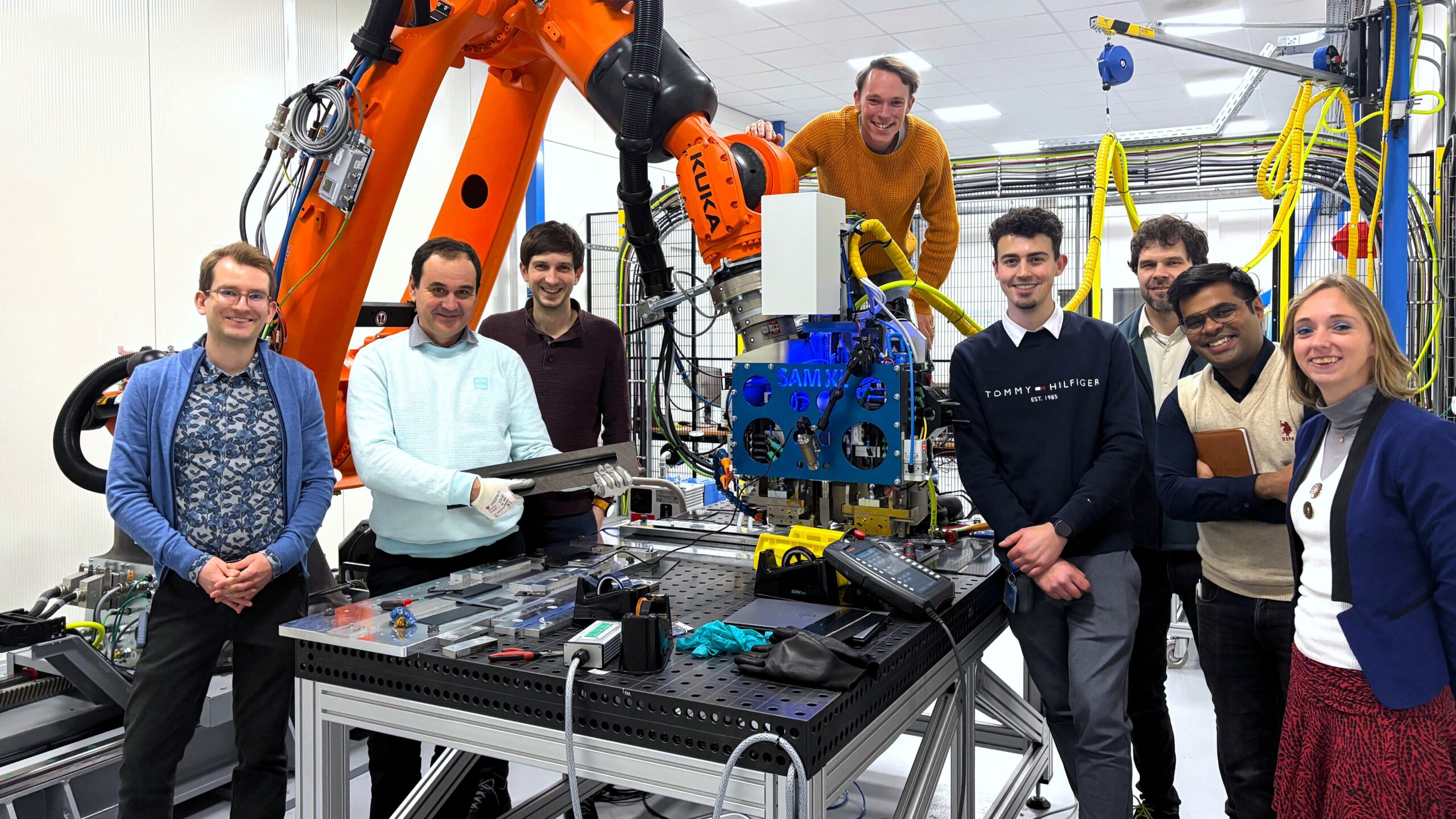 Aerofusion first weld – SAM XL